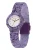 Hip Hop Analoog horloge  lila / wit
