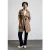 Street One Dames Trenchcoat in velours-look in Bruin