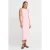 Mouwloze Midi Bodycon Jurk Met Splits