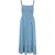 Mountain Warehouse Dames Marbella Spaghettibandjes Shirred Midi Jurk (Lichtblauw)