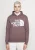 The North Face Standard Heren Hoodie in Graphite Purple