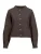 OBJECT Gebreid vest ‘ZARI’  bruin