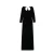 Saint Laurent fluwelen lange jurk