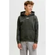 JACK & JONES JUNIOR hoodie met backprint – bruin