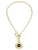 Yokoamii Ketting  goudgeel / zwart