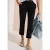 Cecil Dames Mid Waist Slim Legs broek in casual fit in Zwart