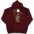 Harry Potter Heren Gryffindor Crest Hoodie (Bourgondië)
