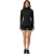 Slazenger Fitness-trainingsjack met doorlopende rits voor dames (Zwart)