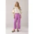 Summum Woman Trousers Tencel Cyclaam