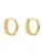 Heideman Oorbellen ‘Mascha’  goud / transparant