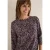 Cecil Dames Shirt met minimale print in Rood
