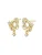 Hey Happiness Oorbellen ‘Sparkle Moon’  goud