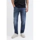 JACK & JONES JEANS INTELLIGENCE JJIMIKE JJCADE tapered jeans blue denim