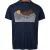 Trespass Heren Lisab Bedrukt T-Shirt (Marine)