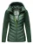 Navahoo Dames Gewatteerde Jas Nimm mich mit – Getailleerd, Stijlvol & Comfortabel met Capuchon