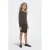 KIDS ONLY GIRL one shoulder jurk met glitters zwart/lichtgoud