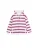 Scalpers Sweatvest  mauve / wit