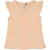 LEVV Little blousetop oranje met textuur