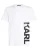 Karl Lagerfeld Shirt  zwart / wit