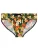 HOM Zwembroek ‘ Swim Mini Briefs Etna ‘  groen / gemengde kleuren / oranje