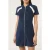 FILA Belfiore Regular Towelling Tennis Dress Black Iris-egret