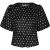 Neo Noir anela dot blouse 167821 100 black