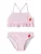 NAME IT Bikini ‘NMFZammer’  rosa / rood / wit