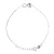 Infinity Armband Zirkoniumoxides Sieraden Zilver 925 Instelbaar