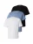 JACK & JONES Shirt  saffier / zwart / wit