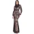 Strakke damesjurk Goddiva Modesty Sequin