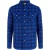 Lee Cooper Herenoverhemd met lange mouwen en ruitjespatroon (Blauw)