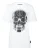 T-Shirt Man Pasvorm Skull