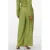 VERO MODA x Noor de Groot wide leg high waist pantalon lichtgroen
