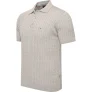 Cappuccino Italia Caorle cable knit polo