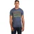 Marvel Groeps-T-shirt heren Comics (Marine Heide)