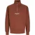 Jack And Jones Heren Originals Studio-sweatshirt met halve rits (Brandy)