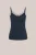 WE Fashion – Dames singlet met kant – Regular fit – Donkerblauw –