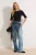 TRENDYOLMİLLA Dames Zwart Effen Kort Getailleerd Blouses