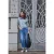 Street One Studio Dames Overhemd blouse met hart details in Blauw