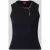 HUGO Slim fit top van katoenmix model ‘Delolly’