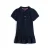 Tommy Hilfiger korte pique jurk donkerblauw