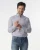 Campbell | Heren | – Casual Overhemd Lange Mouw Coffee Bean Brown Dessin
