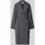 Jake*s Casual Trenchcoat van viscosemix met strikceintuur