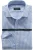 OLYMP SIGNATURE Tailored Fit Overhemd lichtblauw/wit, Gestreept
