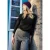 Street One Studio Dames Trui met volumemouwen in Zwart