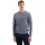 No Excess Pullover crewneck soft wool blend washed blue