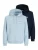 JACK & JONES Sweatshirt ‘JJBRANDON’  lichtblauw / donkerblauw / wit