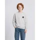 Petrol Industries sweater met logo – lichtgrijs