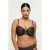 PrimaDonna voogevormde beugel bikinitop Ratjada met lurex donkergroen