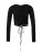 ABOUT YOU Shirt ‘Selena’  zwart